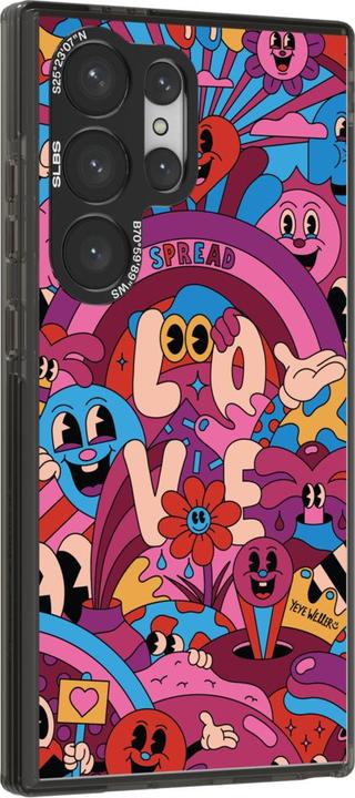 Actual product image Samsung Coque Artistique Designed Yeye Weller Case Pour G (Samsung Galaxy S24 Ultra)