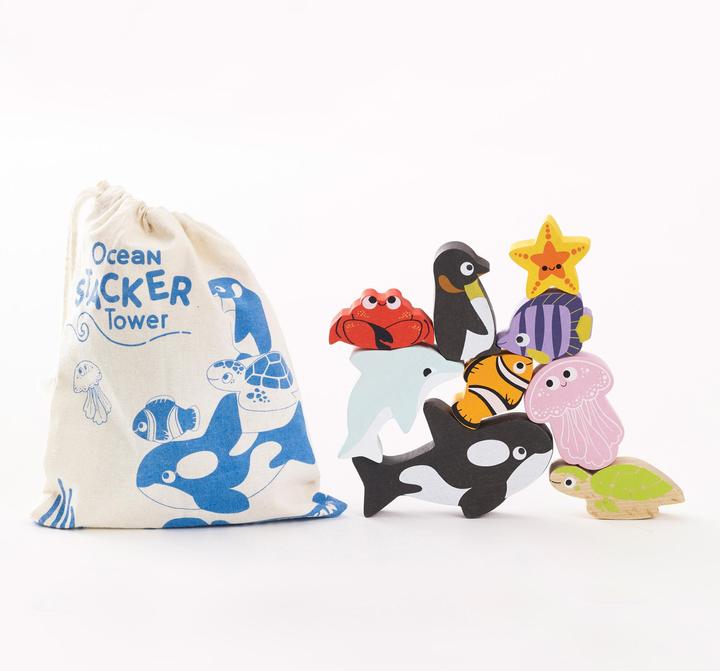Produktbild Le Toy Van Stapelspiel Meerestiere