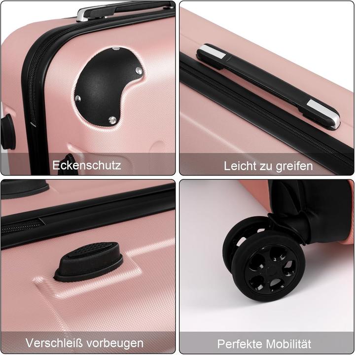 Immagine prodotto Tan.Tomi Grosser Hartschalenkoffer (65 l, M (50 - 90l))