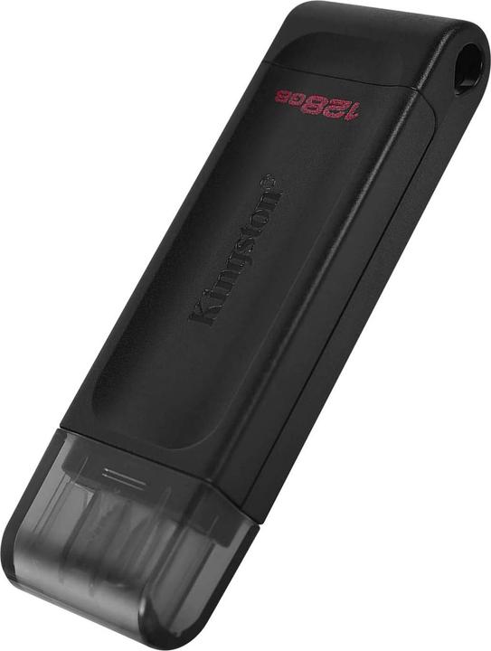 Actual product image Kingston DataTraveler 70 (128 GB, USB-C, USB 3.2)