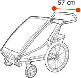 Actual product image Thule Chariot Cross 2