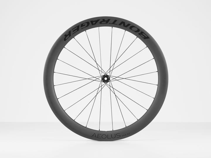 Actual product image Bontrager Aeolus Pro 51 TLR Disc road bike wheel (Front wheel, 28")