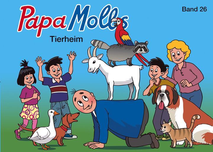 Immagine prodotto Globi Papa Moll Tierheim, Band 26 (Tedesco, Jürg Lendenmann, Rolf Meier, 2013)