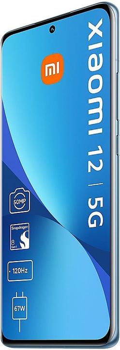 Produktbild Xiaomi 12 (128 GB, Blau, 6.28", Dual SIM, 50 Mpx, 5G)