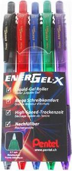 Produktbild Pentel Roller EnerGel X (Mehrfarbig, 5 x)