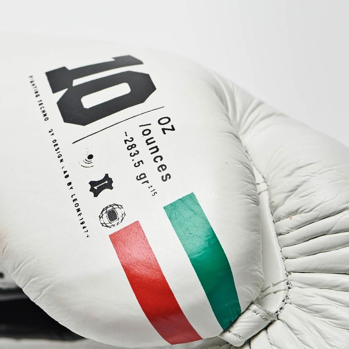 Immagine prodotto Leone Guantoni da boxe Shock Plus GN102L Bianco (8 OZ)