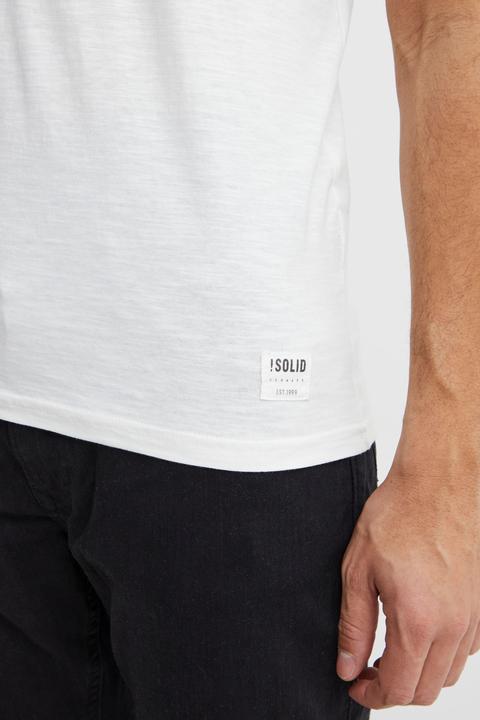 Immagine prodotto Solid Florian T-Shirt Con Disegno Maglietta A Manica Corta Da Uomo Con Girocollo In Cotone 100% (XL)
