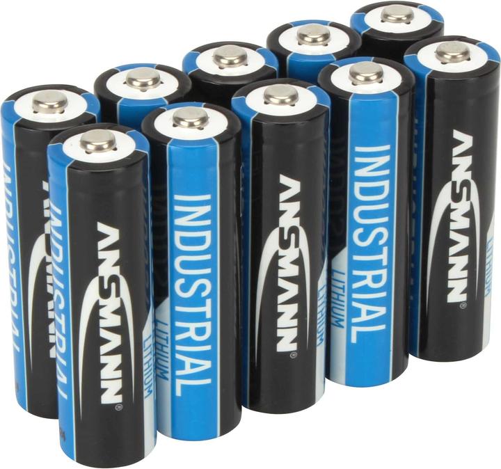 Produktbild Ansmann Mignon (AA)-Batterie Lithium L (10 Stk., AA, 3000 mAh)