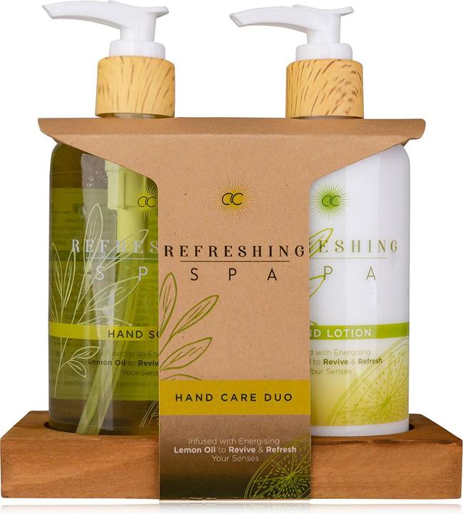 Image du produit Roost Handpflegeset REFRESHING SPA 6057741 Duft: Lemon & Jasmine (Set soin du corps)