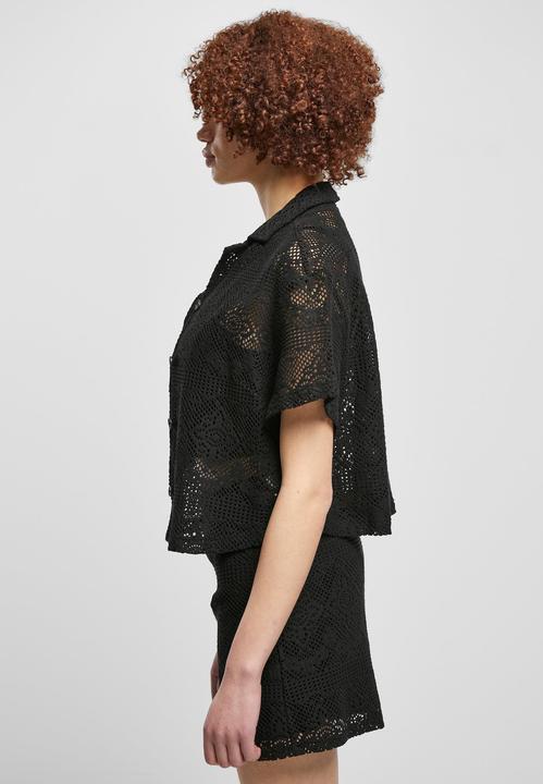Immagine prodotto Urban Classics Ladies Crochet Lace Resort Shirt (4XL)
