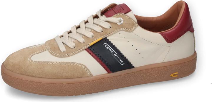Camel Active Sneaker Split/Nappa BEIGE/BLAU
