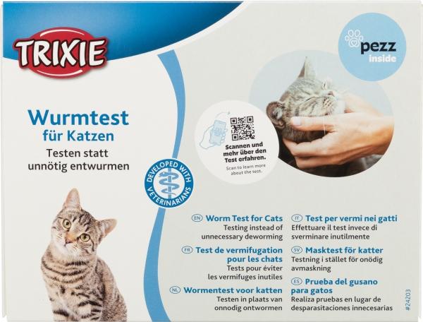 Image du produit Trixie Worm test for cats, 19.5 × 15 × 2 cm (Chat)