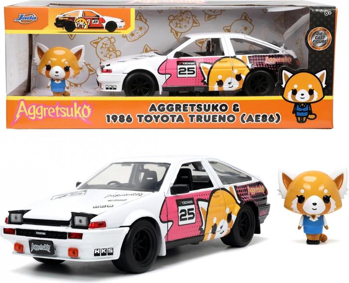 Produktbild Jada Aggretsuko 1986 Toyota Trueno AE86 1:24
