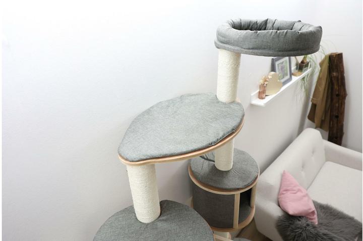 Image du produit Kerbl Arbre à chat mural Dolomit XL Tofana (185 cm, Gris)