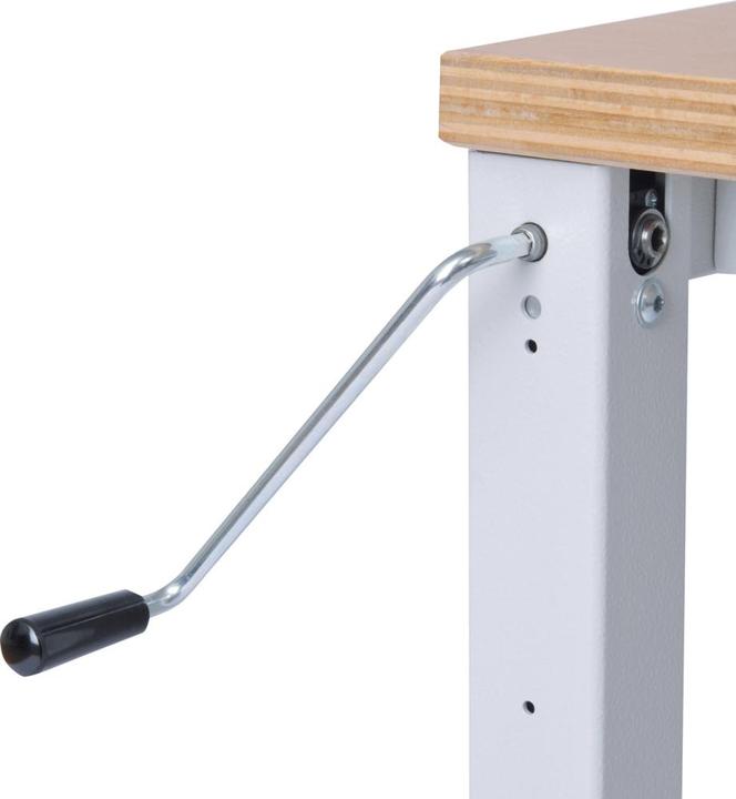 Actual product image Bedrunka & hirth workergo base frame 4-leg with crank adjustment (Metal)