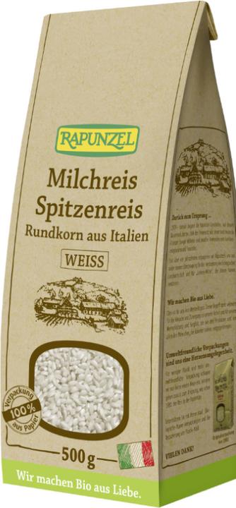 Actual product image Rapunzel Rice pudding round grain white (500 g)