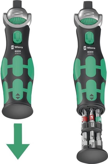Actual product image Wera 8009 Zyklop Pocket Set 2 (3/8")
