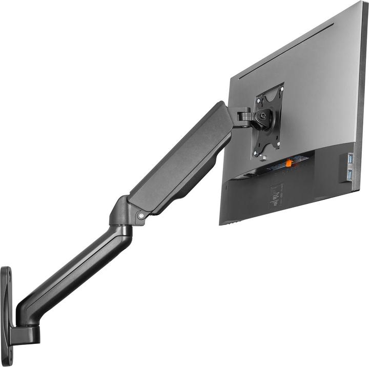 Actual product image Digitus Assmann electronic single gas spring monitor wall mount (Wall, 32")