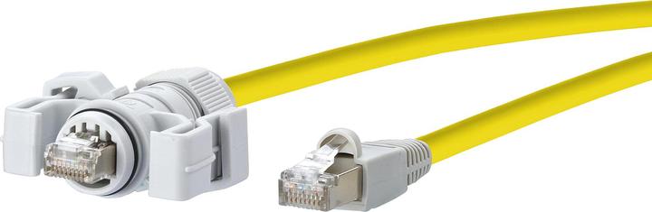 Produktbild Metz Connect E-DAT Industry IP67 V6 (S/FTP, CAT6, 1 m)