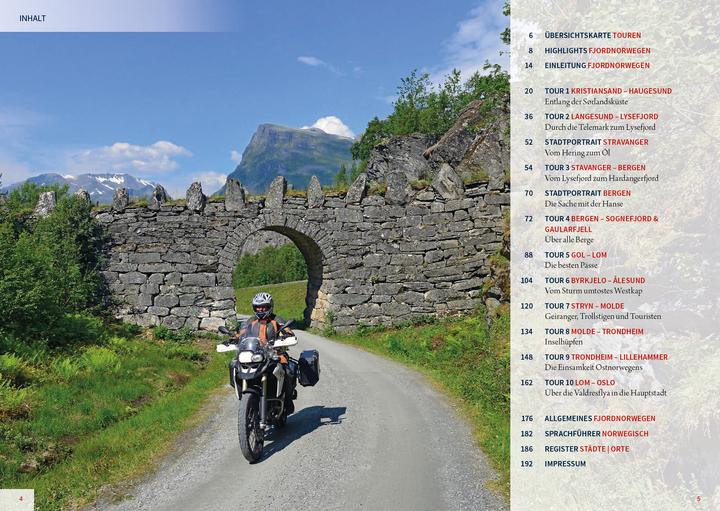Actual product image Motorbike Travel Guide Fjord Norway
