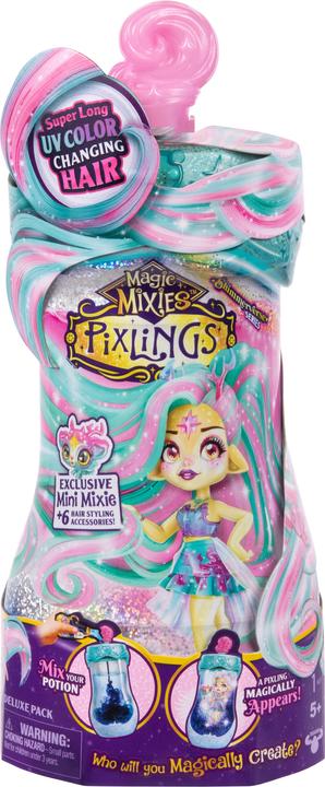 Produktbild Magic mixies Pixlings Galaxy Hair Doll Single PK Deerlee (30528)