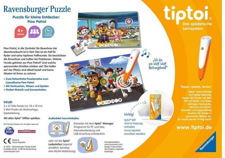 Immagine prodotto tiptoi Paw Patrol '22 (Tedesco)