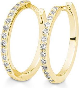 Produktbild Breuning Creolen - BRILL. 0,26 Ct. H/si (585, - Gold)
