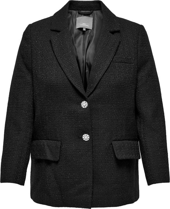 Only Normal geschnitten Reverskragen Curve Blazer Klassischer Blazer