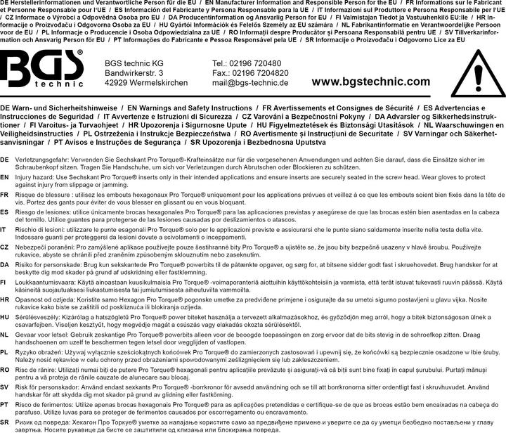 Produktbild BGS Kraft-Steckschlüssel-Einsatz Sechskant | Antrieb Innenvierkant 20 mm (3/4") | SW 41 mm (41 mm)