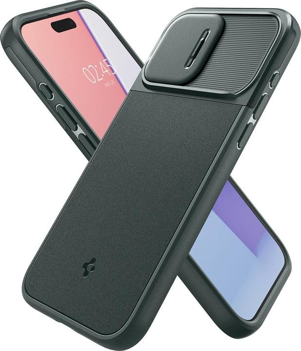 Actual product image Spigen Optik Armor (MagFit) (Apple iPhone 15 Pro)