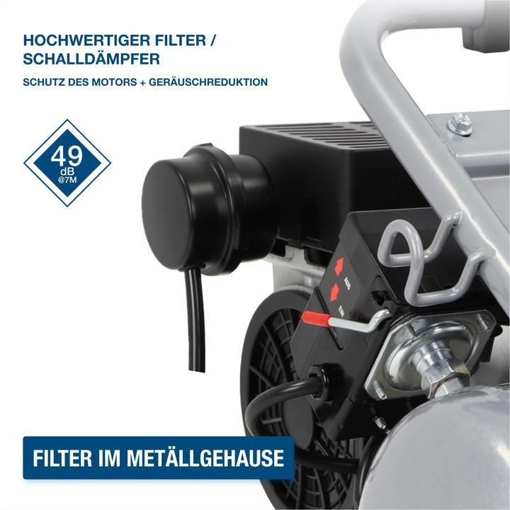 Immagine prodotto Hyundai Silent Kompressor SAC75008 (9 bar, 8 l)