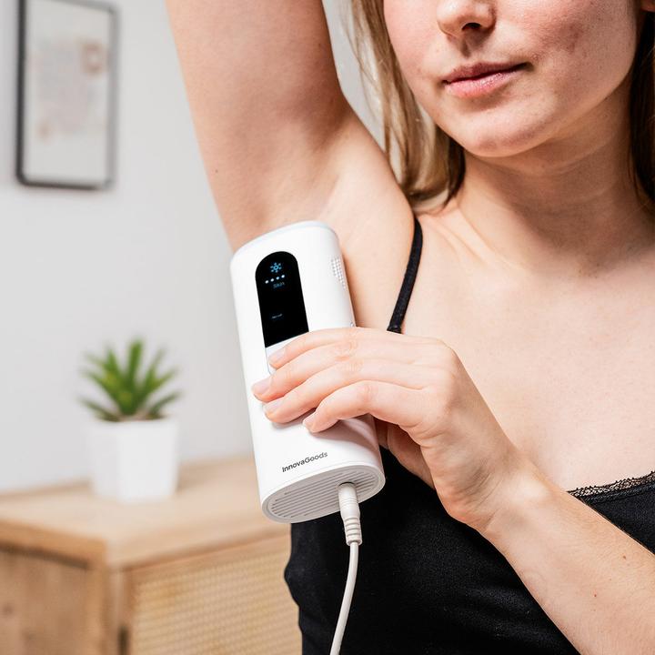 Actual product image InnovaGoods Lichtpuls-Epilierer mit Kühlfunktion und Zubehör Kulepil