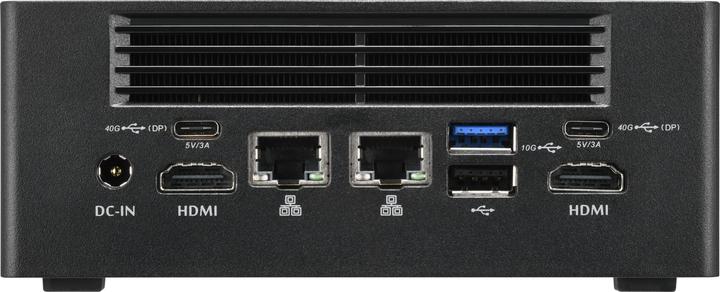 Actual product image Shuttle XPC Nano NT10H5 Barebone Intel Core Ultra 5 125H 2xSODIMM 1xM.2 (Intel Core Ultra 5 125H)