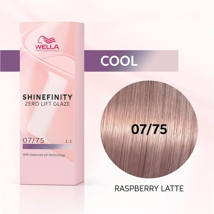 Produktbild Wella Shinefinity (07, 75 - Raspberry Latte)