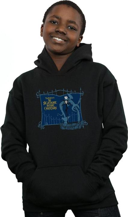 Actual product image Disney Boys Nightmare Before Christmas Jack And The Well Hoodie (152, 158)