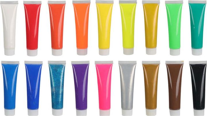 Immagine prodotto Set di colori acrilici, 18 pezzi. (18 x)