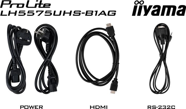 Image du produit iiyama 55 3840X2160 UHD IPS PANEL (3840 x 2160 pixels, 54.60")