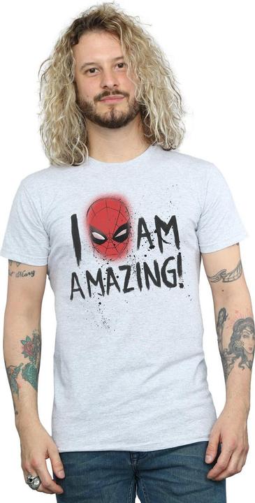 Immagine prodotto Spider-Man I Am Amazing Maglietta Uomo (XXL)