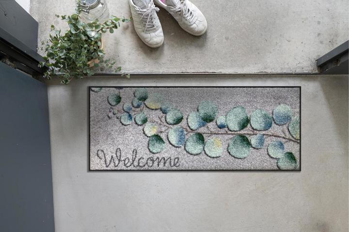 Image du produit Salonloewe Paillasson Eucalyptus Welcome 30 cm x 75 cm (30 x 75 cm)