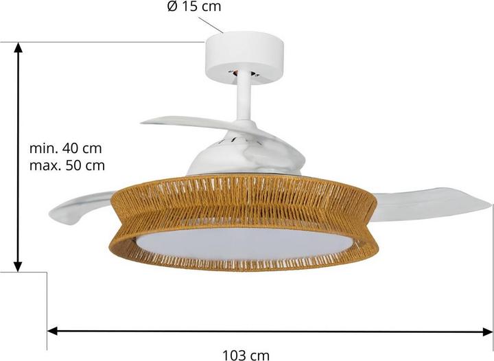 Produktbild Lucande Lineta (47 dB)