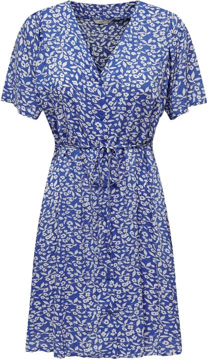 Only Normal geschnitten V-Ausschnitt Kurzes Kleid Kleid