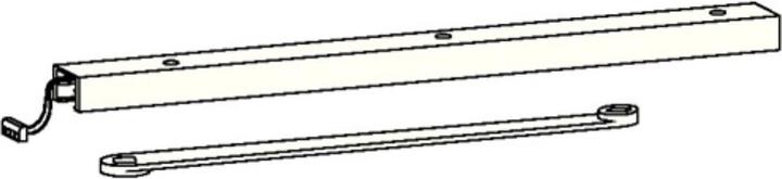 Image du produit Dormakaba Glissière G 96 EMF / K8 / K12 (Porte de chambre, Porte d'entrée, Porte en bois, Porte-fenêtre, Intérieur)