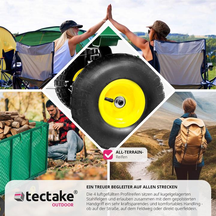 Image du produit tectake Chariotàpédales