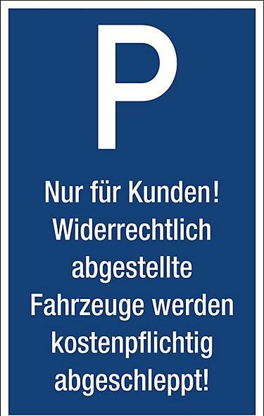 Produktbild Marahrens Parkplatzkennzeichen, Kunststoff