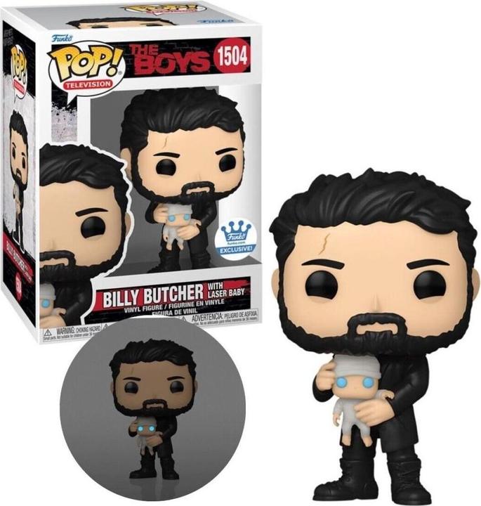 Produktbild Funko POP! The Boys Billy Butcher with Laser Baby Exclusive