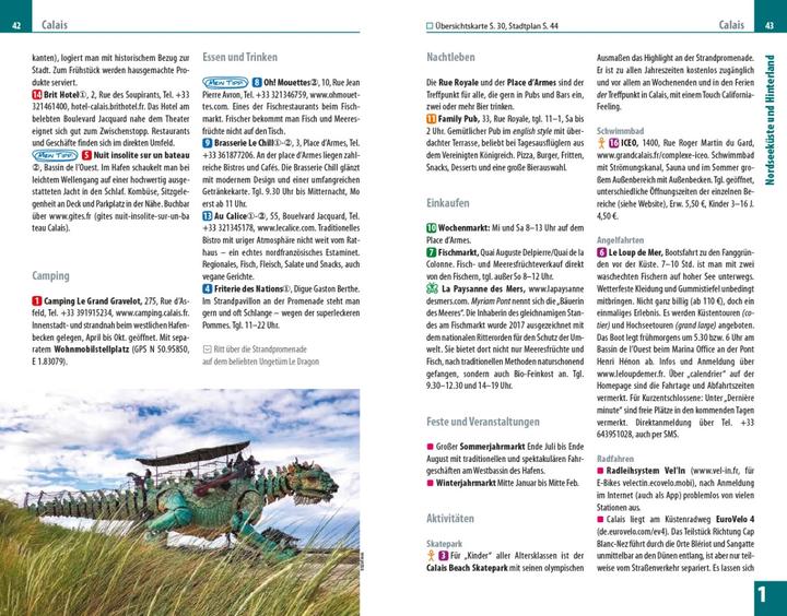 Produktbild Reiseführer Nordfrankreich - Picardie, Côte d'Opale, Calais (Deutsch, Markus Mörsdorf, 2024)