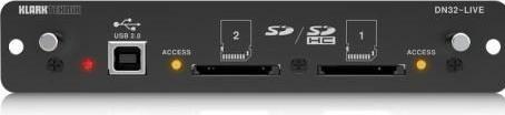Immagine prodotto No Name Klark Teknik DN32-LIVE Karta rozszerzenia SD/SD e USB 2.0 do serii M