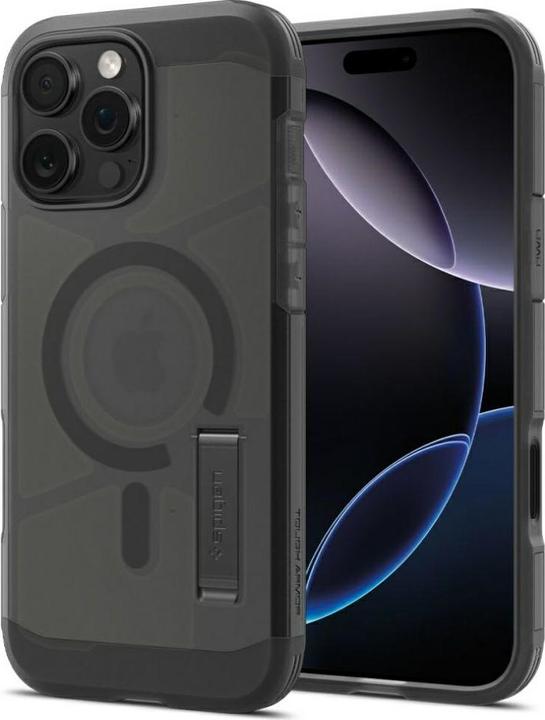 Immagine prodotto Spigen - Tough Armor MagSafe - iPhone 16 Pro Max - Frost Black (Apple iPhone 16 Pro Max)