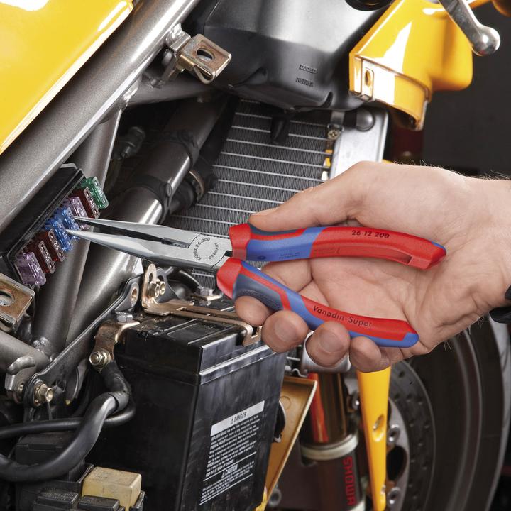 Image du produit Knipex Pince demi-ronde avec tranchant (200 mm)