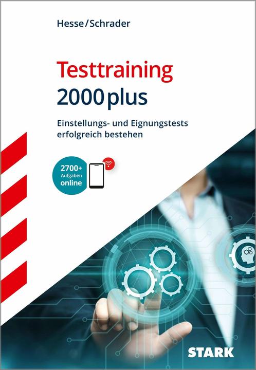Produktbild Hesse/Schrader: Testtraining 2000plus (Deutsch, Hans Christian Schrader, Jürgen Hesse, 2019)